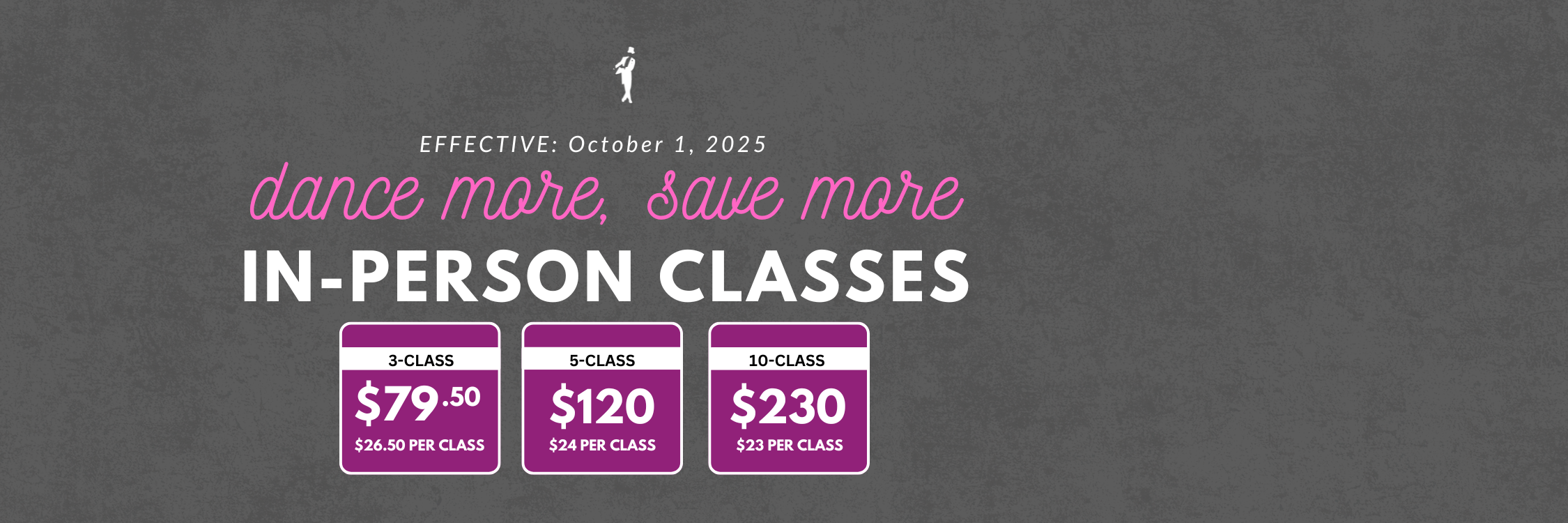 Dance More, Save More